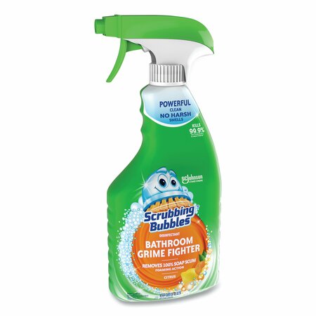 Scrubbing Bubbles Multi Surface Bathroom Cleaner, Citrus Scent, 32 oz Spray Bottle, PK8 306111